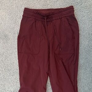 lululemon athletica Burgundy Track Pants
